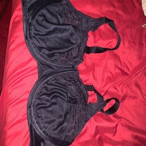 Lilyette Black Underwire Bra